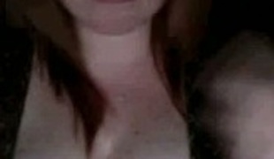Busty lewd amateur webcam nympho brags of her boobies