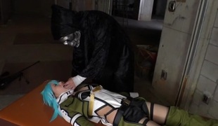 Fabulous Japanese honey Chika Arimura in Incredible fetish, cosplay JAV clip